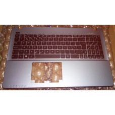Teclado PT ASUS DARK SILVER TOP COVER W/ BLACK Keys Keyboard (NO TP) 